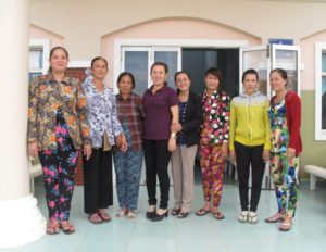 First members of dried fish women cooperative