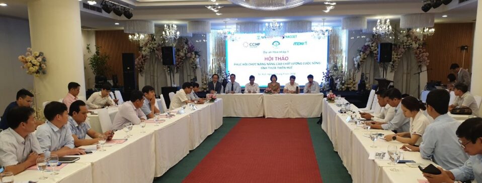 MCNV với hoạt động truyền thông nâng cao nhận thức về phục hồi chức năng